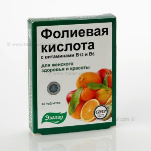 Folna kiselina sa vitaminom B12 i B6