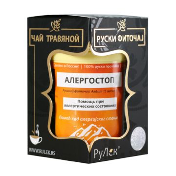 Ruski fitočaj ALERGOSTOP - Pomoć kod alergije