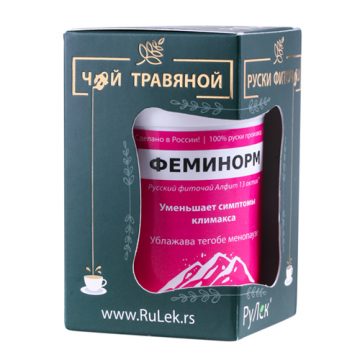 FEMINORM - Ublažava tegobe menopauze