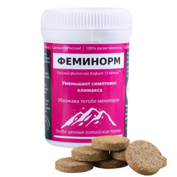 FEMINORM - Ublažava tegobe menopauze 30 briketa
